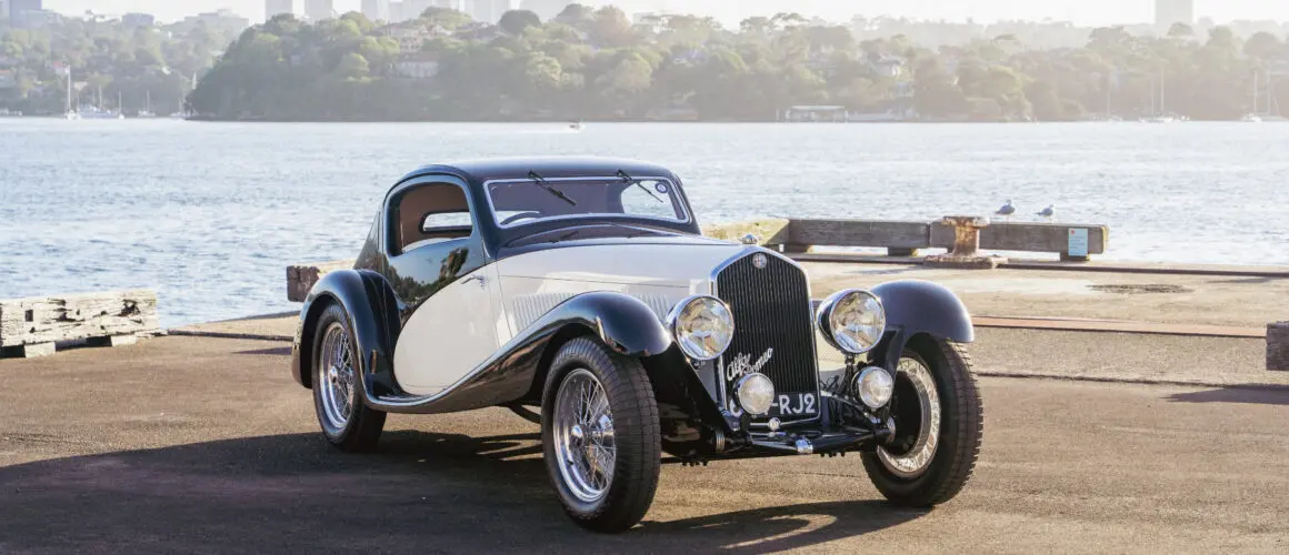 1933 Alfa Romeo 6C 1750 GS Fignoni takes best of show at Sydney Harbour Concours
