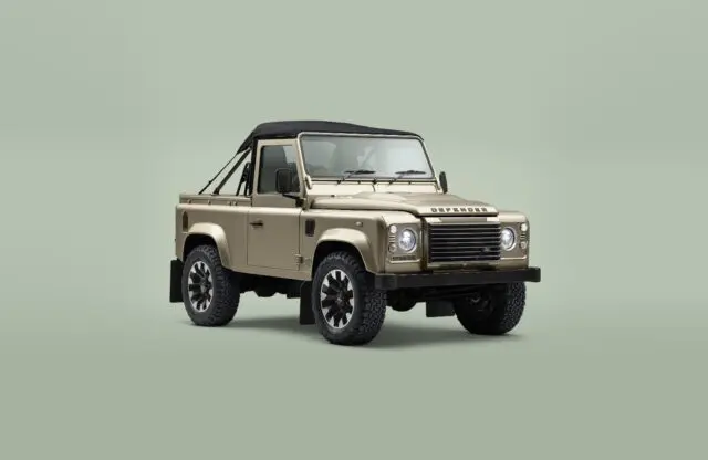 Classic Defender V8 Works Bespoke Soft Top