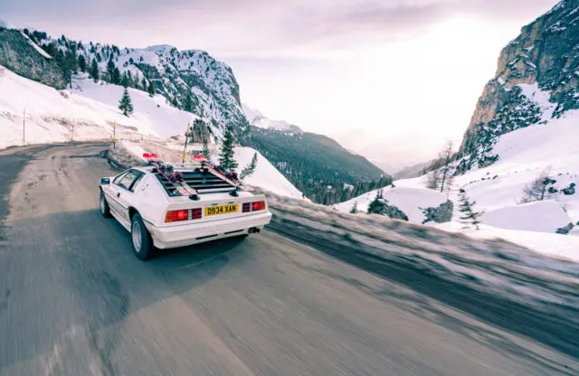 Lotus Esprit Turbo road trip