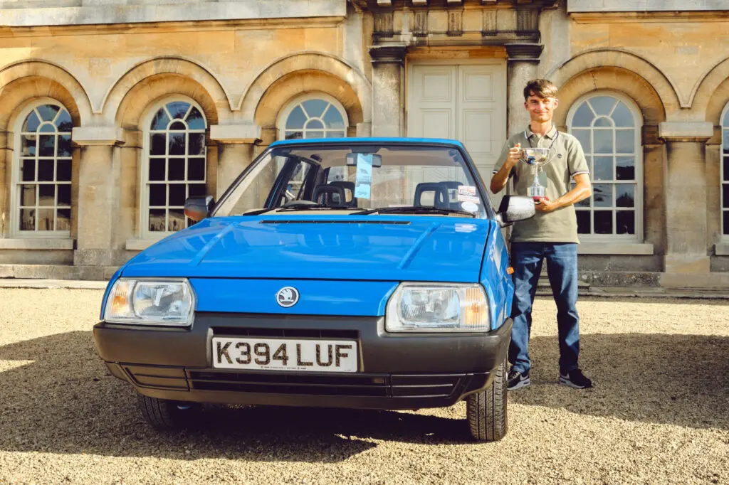 A 1992 Skoda Favorit wins top honours at the 2025 Festival of the Unexceptional, celebrating everyday classics at Grimsthorpe Castle