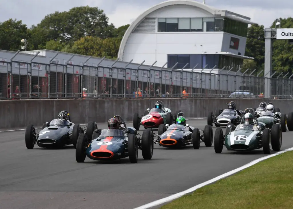 BRM marks 75th anniversary with spectacular on-track demo at Oulton Park Gold Cup