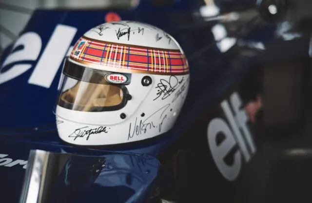 World Champions Formula 1 helmet to appear at Concours des Légendes
