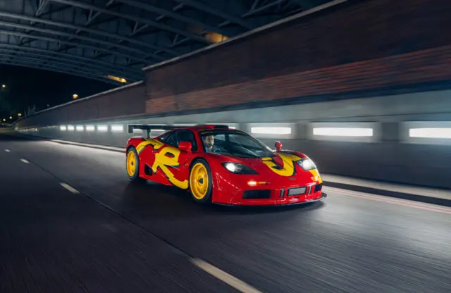 McLaren F1 GTR auction