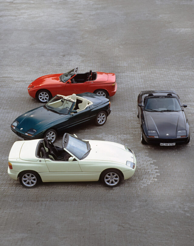 BMW Z1 range of colours