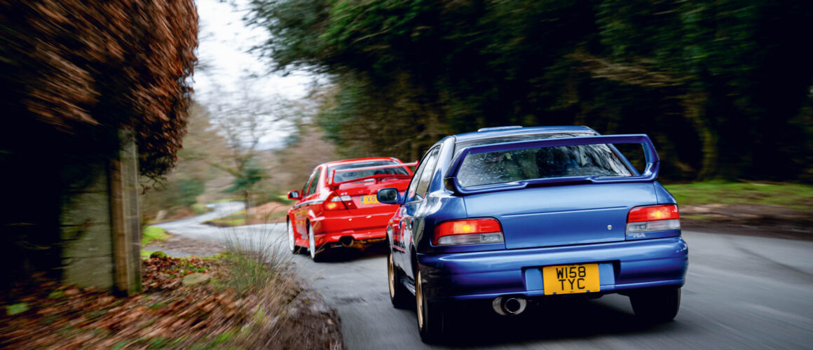 Subaru Impreza v Mitsubishi Evo