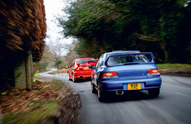 Subaru Impreza v Mitsubishi Evo