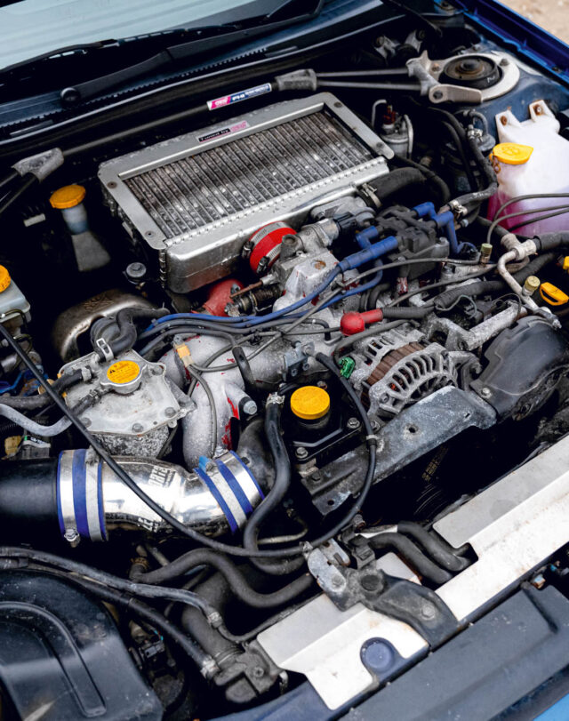 2000 Subaru Impreza WRX Type RA STi Version 6 Limited engine