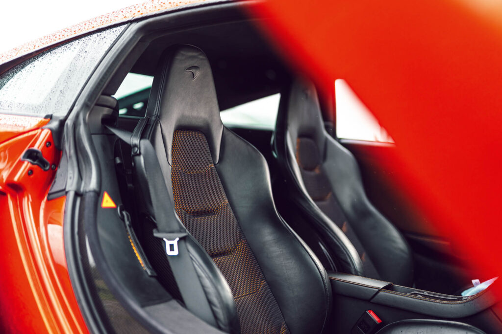 McLaren 12C seat
