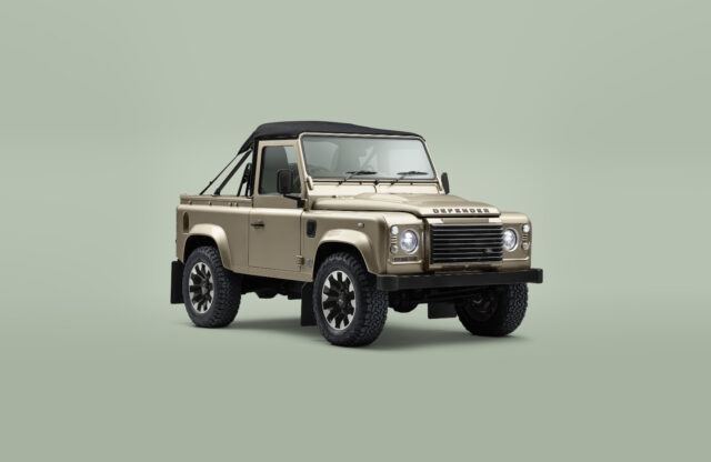 Classic Defender V8 Works Bespoke Soft Top