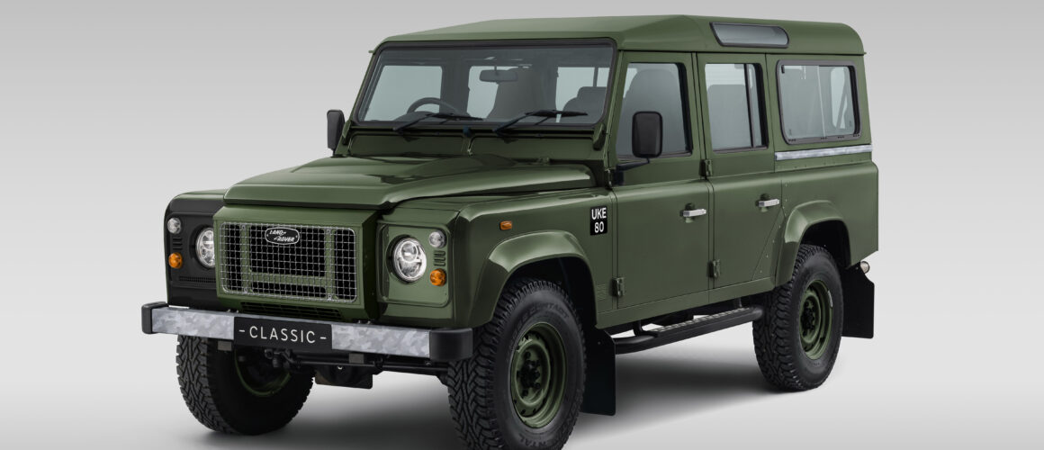 Land Rover Classic launches Defender Churchill Edition