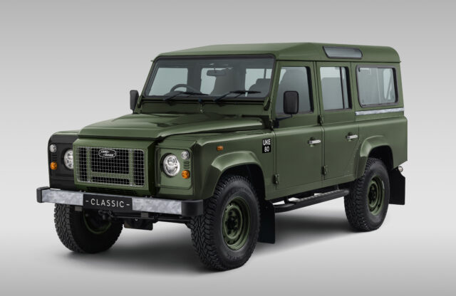 Land Rover Classic launches Defender Churchill Edition