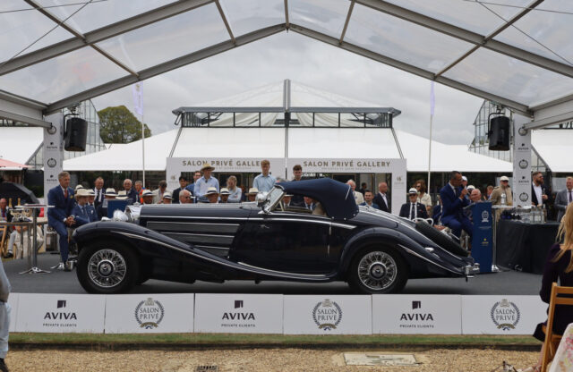1936 Mercedes-Benz 500K Spezial Roadster crowned Best of Show at Salon Privé 2025