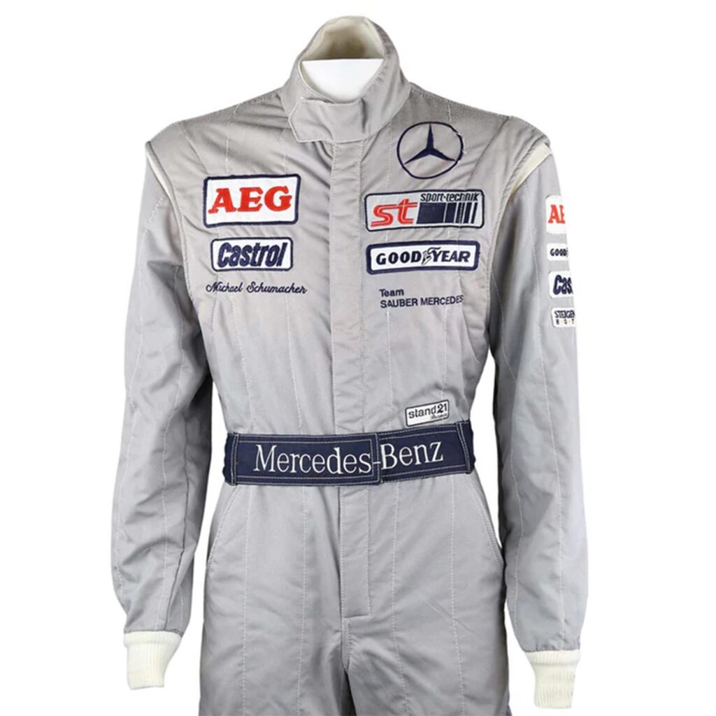 Race-Worn Suits Lead Bonhams’ upcoming Schumacher Lounge Auction