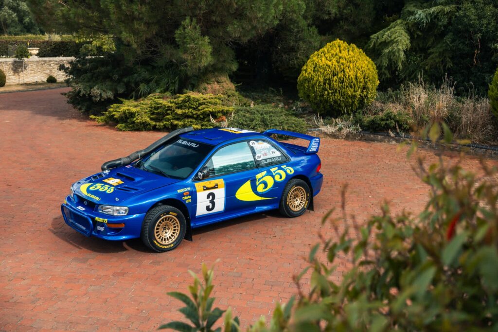 Colin McRae's 1998 Safari Rally Subaru Impreza is up for grabs