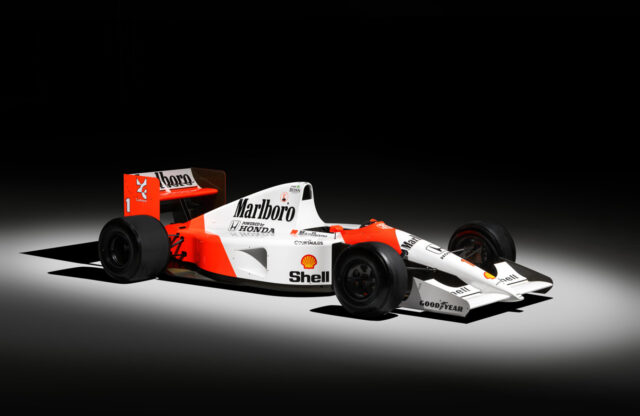 Senna's McLaren MP4/6 to be sold by RM Sotheby's in December