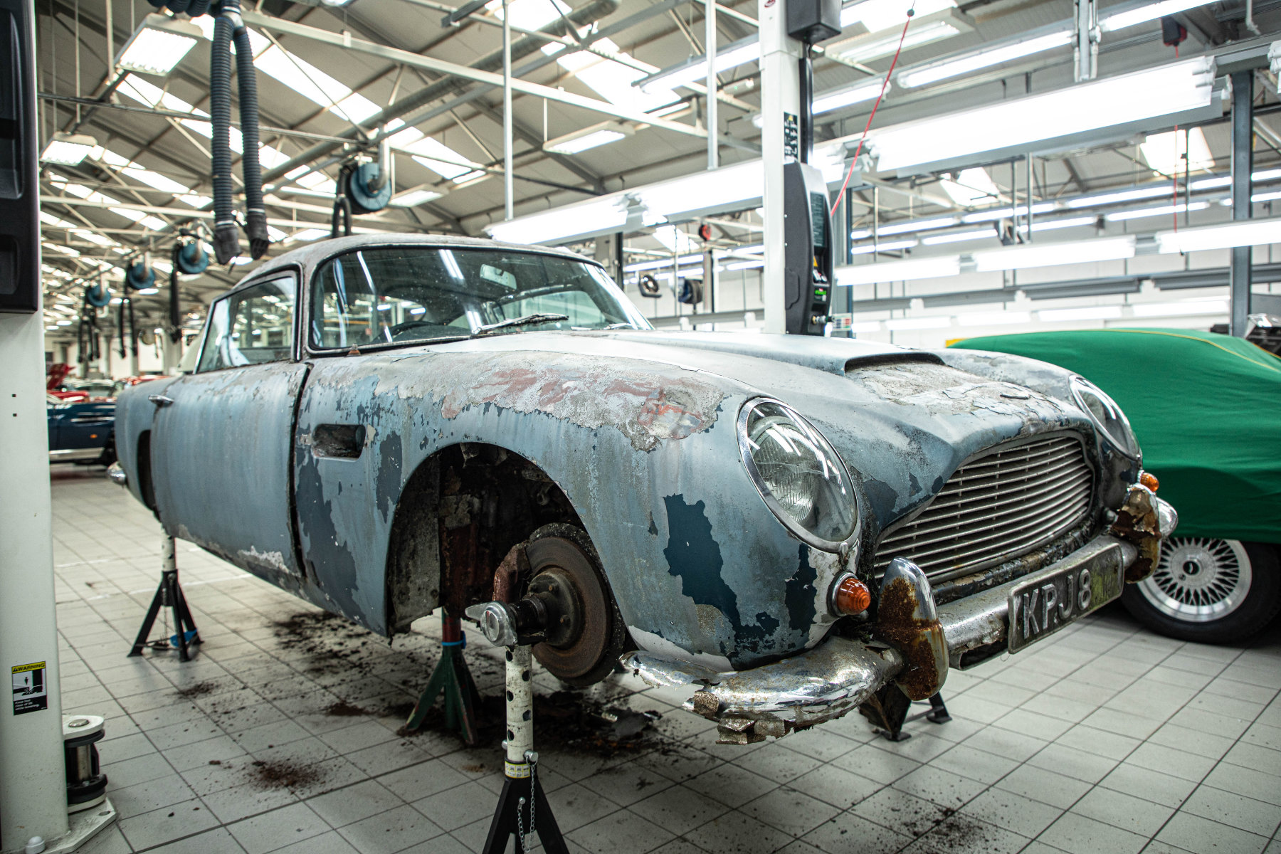 Aston Martin Works completes three-year restoration of family