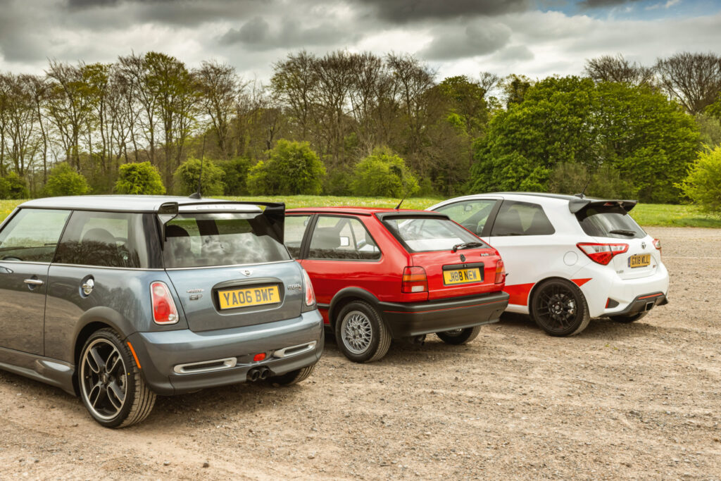 Supercharged hot hatches – VW Polo G40 vs Toyota Yaris GRMN vs
