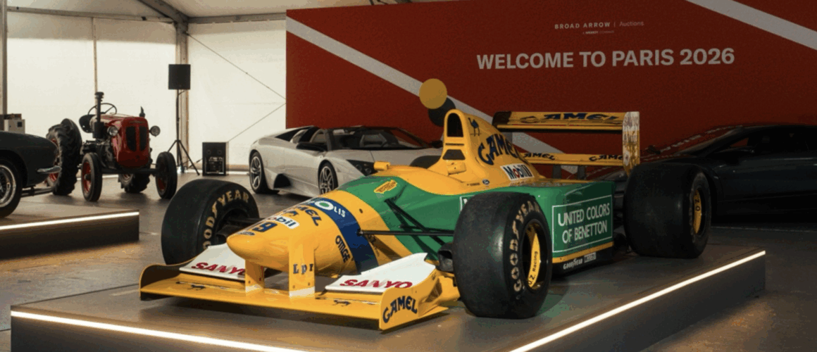 Michael Schumacher’s first F1 winner leads €18.3m Broad Arrow Global Icons sale