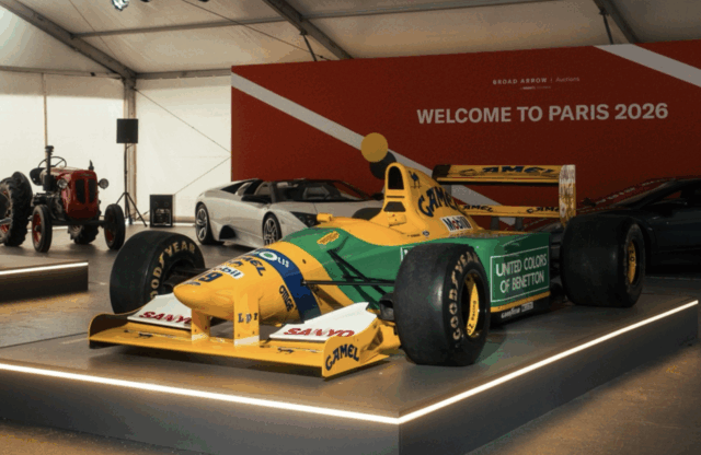 Michael Schumacher’s first F1 winner leads €18.3m Broad Arrow Global Icons sale