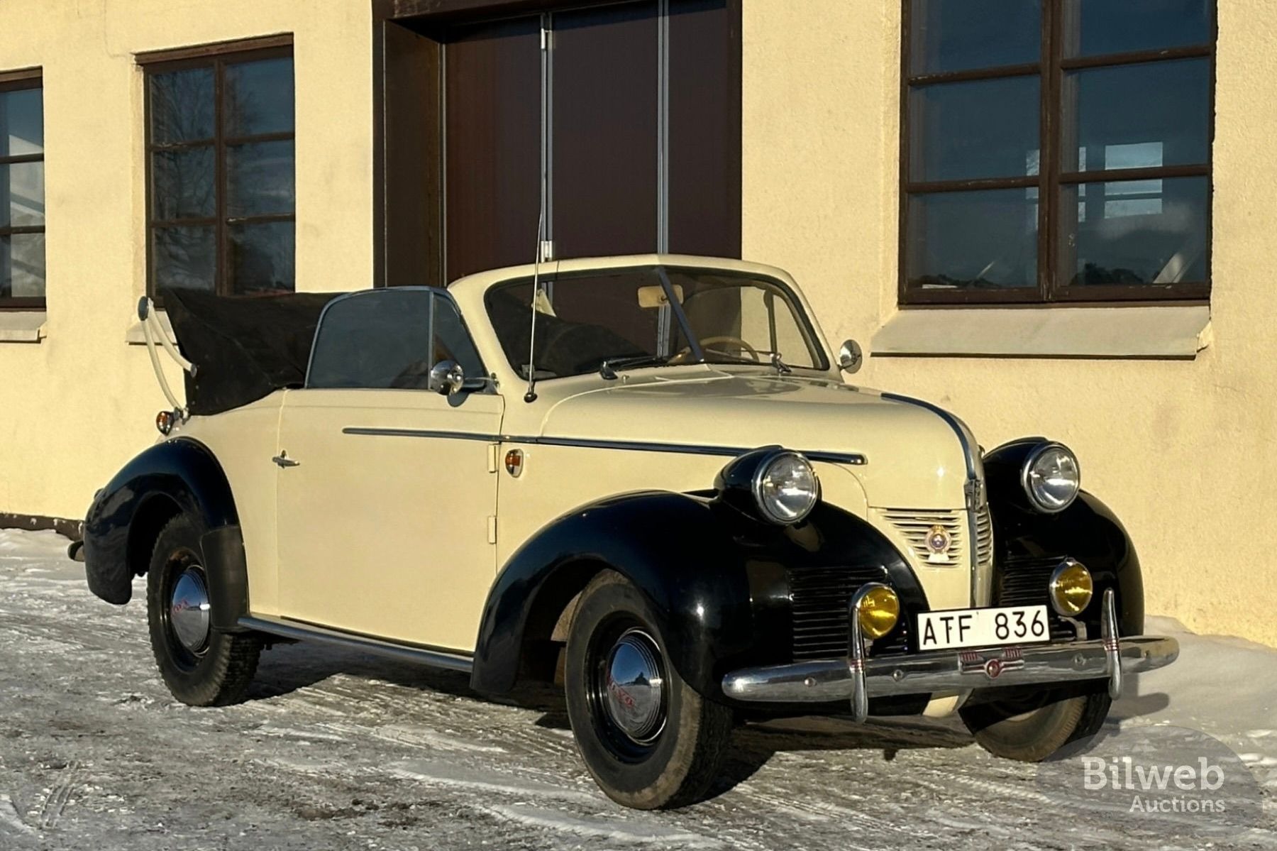 Ultra-rare Volvo PV61 Cabriolet emerges for sale on Swedish