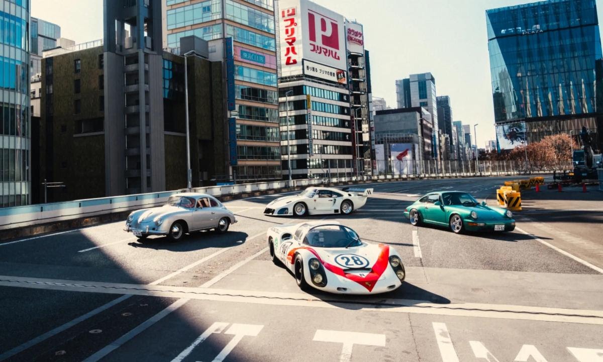 Air-Cooled Porsches head to Tokyo for inaugural Luft Tokyo event