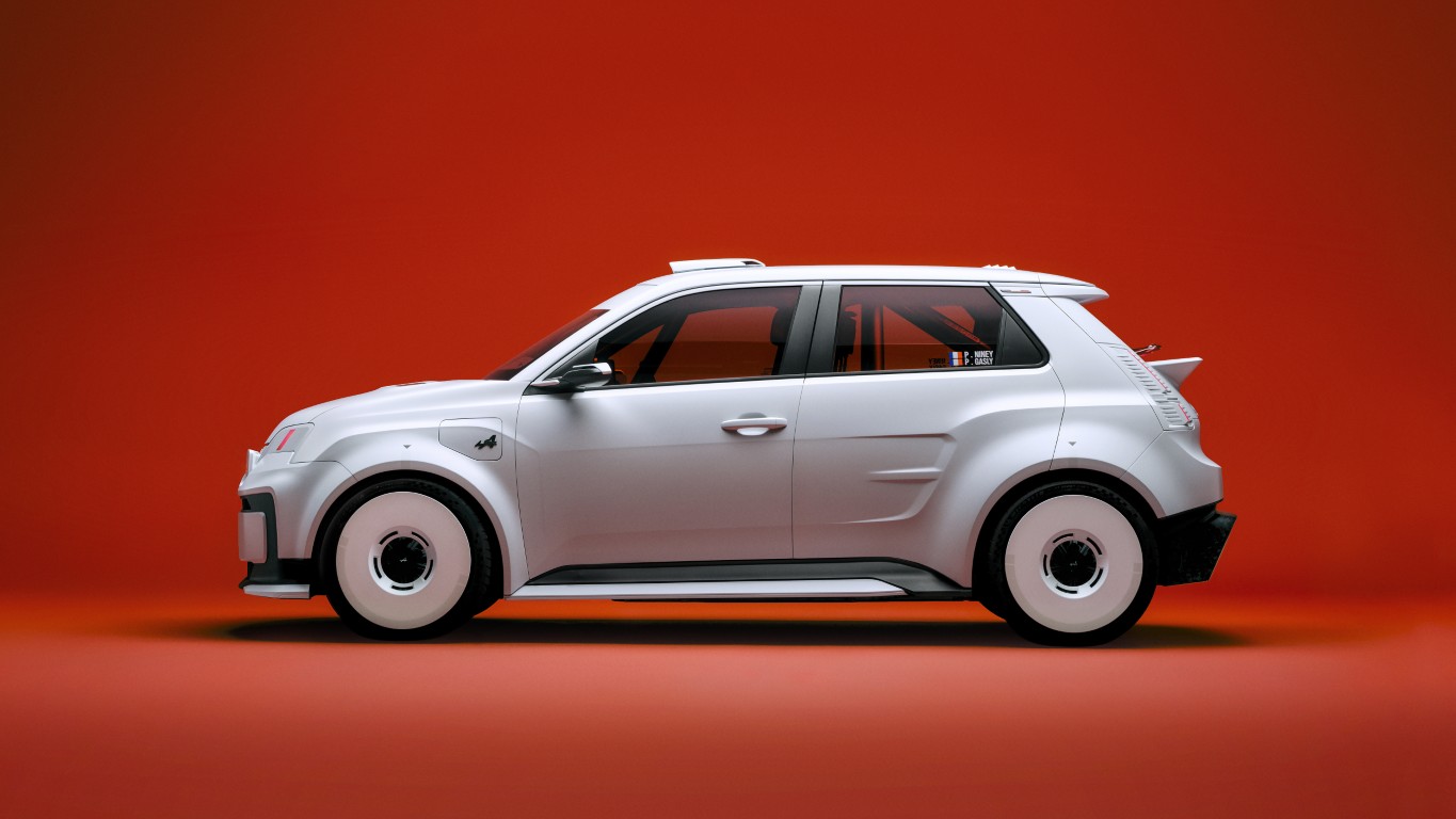 Lacoste and Alpine reveal one-off A290 Rallye