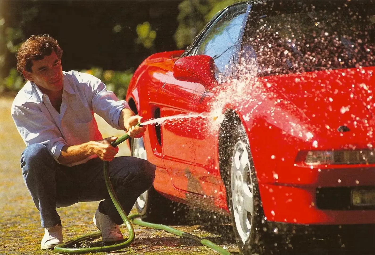 Ayrton Senna's personal Honda NSX is heading for auction