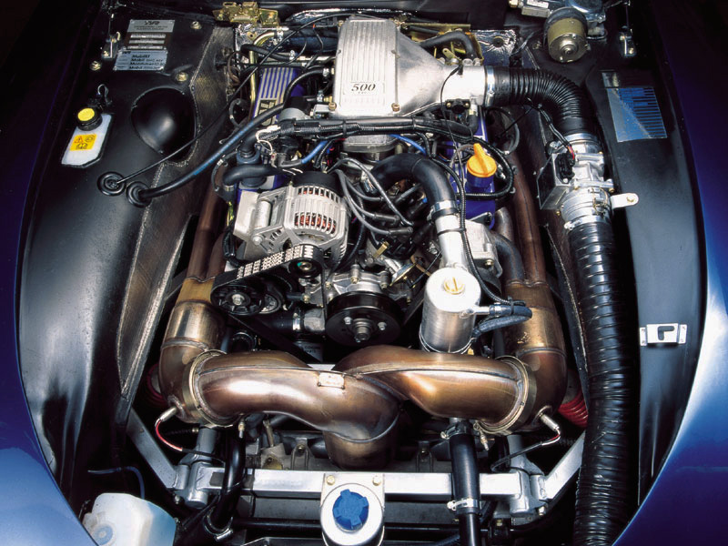 TVR Griffith engine bay